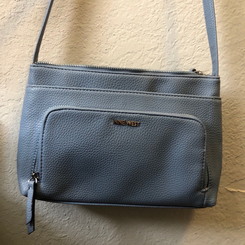 Light blue Nine West purse